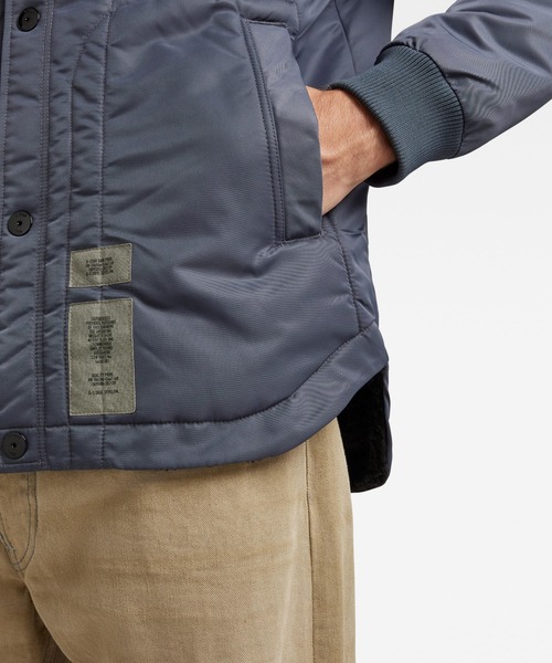 G-STAR（ジースター）の「10 DEGREES SHERPA JKT（ミリタリージャケット・メンズ・ブラウン系その他/ブルー系その他/ダークブラック・SMALL/MEDIUM/LARGE/X-LARGE/X-SMALL）」の14枚目の写真