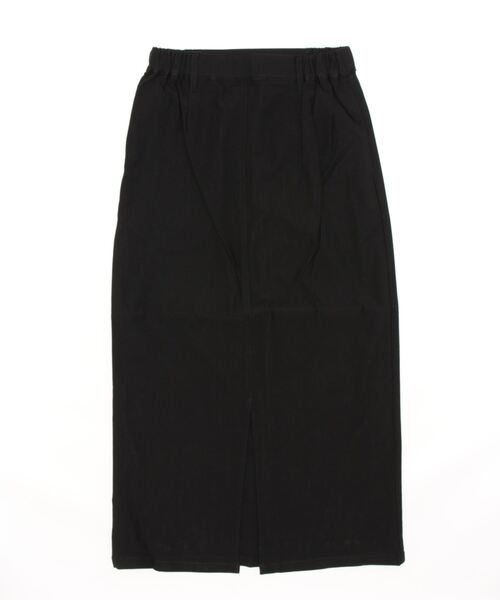 Q（キュー）の「2wayストレッチナロースカート（スカート・レディース・ブラック/ベージュ・MEDIUM）」の5枚目の写真