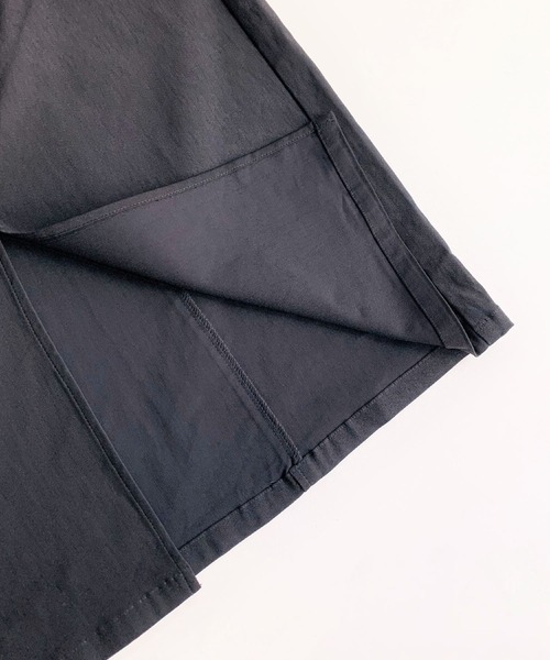 Q（キュー）の「2wayストレッチナロースカート（スカート・レディース・ブラック/ベージュ・MEDIUM）」の11枚目の写真