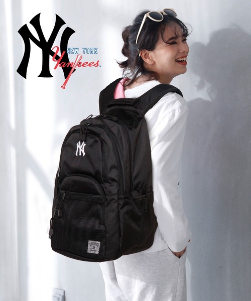 MLB（メジャーリーグベースボール）の「MLB NY600Dデイパック（バックパック/リュック・レディース・ブラック/ブラック系その他/ブラック系その他2・FREE）」の10枚目の写真