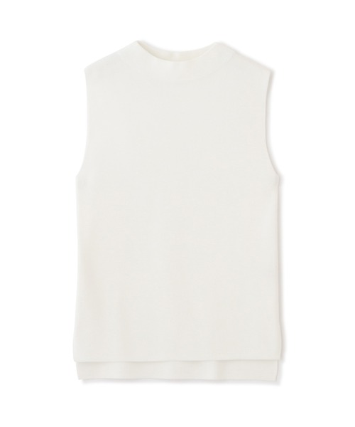 FREE'S MART（フリーズマート）の「総針ボトルネックノースリーブニット（ニット/セーター・レディース・ブラック/ホワイト/ライトグリーン/オレンジ・FREE）」の9枚目の写真