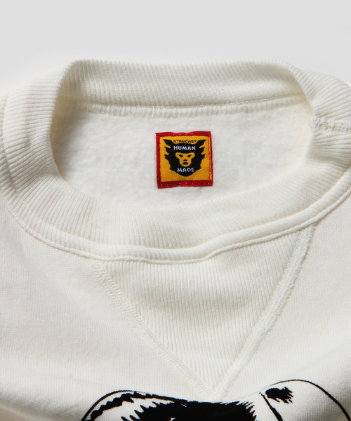 BEAMS（ビームス）の「●○HUMAN MADE×BEAMS / 別注 PW SWEAT（スウェット・メンズ・ホワイト・SMALL/LARGE/MEDIUM）」の11枚目の写真