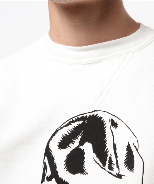 BEAMS（ビームス）の「●○HUMAN MADE×BEAMS / 別注 PW SWEAT（スウェット・メンズ・ホワイト・SMALL/LARGE/MEDIUM）」の2枚目の写真