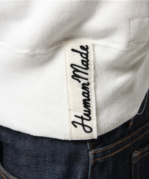 BEAMS（ビームス）の「●○HUMAN MADE×BEAMS / 別注 PW SWEAT（スウェット・メンズ・ホワイト・SMALL/LARGE/MEDIUM）」の8枚目の写真