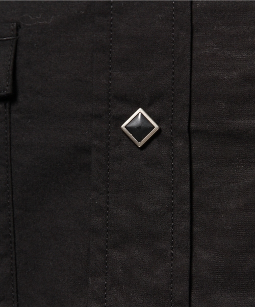 schott（ショット）の「Schott/ショット/BROAD WESTERN SHIRT/ブロード　ウエスタン　シャツ（シャツ/ブラウス・メンズ・ブラック/ホワイト・SMALL/MEDIUM/LARGE/X-LARGE）」の4枚目の写真