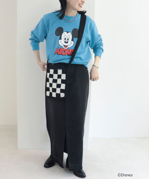 GOOD ROCK SPEED（グッドロックスピード）の「【GOOD ROCK SPEED/グッドロックスピード】ディズニー裏毛スウェット（スウェット・レディース・ライトブルー・FREE）」の11枚目の写真