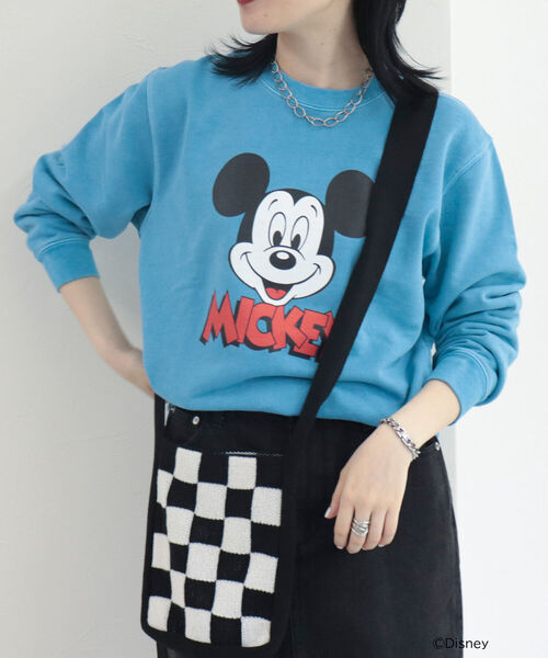 GOOD ROCK SPEED（グッドロックスピード）の「【GOOD ROCK SPEED/グッドロックスピード】ディズニー裏毛スウェット（スウェット・レディース・ライトブルー・FREE）」の12枚目の写真