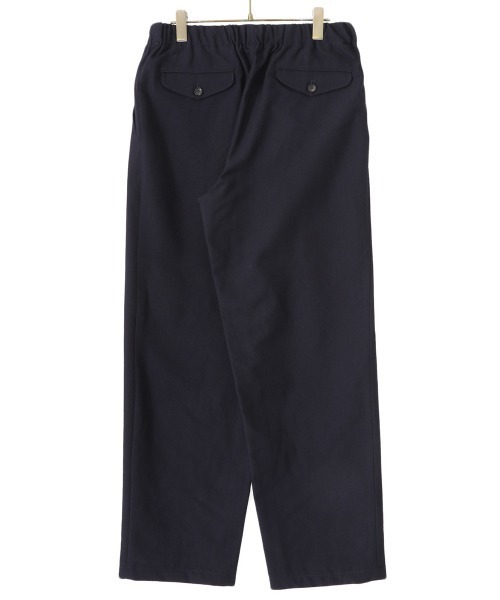 marka（マーカ）の「marka / マーカ：COCOON FIT EASY PANTS - 2/48 wool vintage gabardine -：M22C-08PT01C[COR]（スラックス・メンズ・ネイビー・2/3/1）」の9枚目の写真
