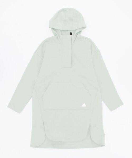 adidas(アディダス)の「《adidas》WPRSVEフードチュニック(チュニック・レディース・ブラック/グリーン系その他/ベージュ系その他・M/L/S)」の3枚目の写真