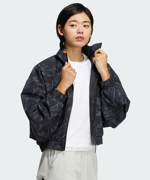 adidas - アディダス 黒 迷彩 インモーション ウインドブレーカー ナイロンジャケットXL adidas（アディダス）の「イン モーション ウインドブレーカー