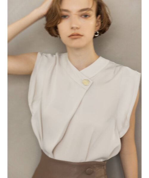 RESEXXY(リゼクシー)の「【WEB限定】バックリボンタックブラウス(シャツ/ブラウス・レディース・ピンク/グリーン/アイボリー・FREE)」の7枚目の写真