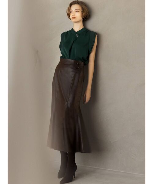 RESEXXY(リゼクシー)の「【WEB限定】バックリボンタックブラウス(シャツ/ブラウス・レディース・ピンク/グリーン/アイボリー・FREE)」の11枚目の写真