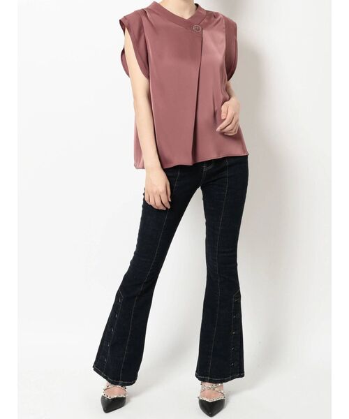 RESEXXY(リゼクシー)の「【WEB限定】バックリボンタックブラウス(シャツ/ブラウス・レディース・ピンク/グリーン/アイボリー・FREE)」の19枚目の写真