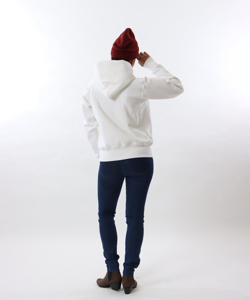 Champion（チャンピオン）の「【Champion/チャンピオン】メンズ MADE IN USA リバースウィーブ(R) フーデッドスウェットシャツ（パーカー・メンズ・ネイビー/ホワイト・LARGE/MEDIUM/X-LARGE）」の18枚目の写真