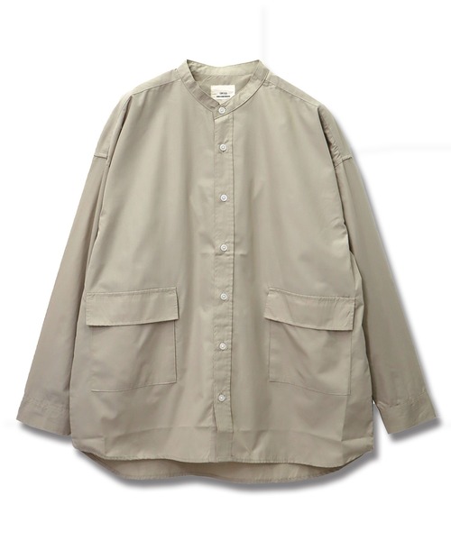 CORISCO(コリスコ)の「ブロードバンドカラービッグシルエットシャツ(M1)(シャツ/ブラウス・メンズ・ホワイト/その他2/チャコールグレー/ベージュ/その他1/ブラック・LARGE/MEDIUM/X-LARGE)」の5枚目の写真