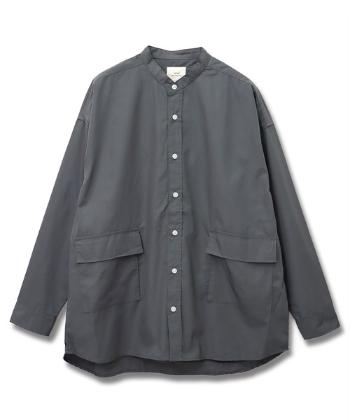 CORISCO(コリスコ)の「ブロードバンドカラービッグシルエットシャツ(M1)(シャツ/ブラウス・メンズ・ホワイト/その他2/チャコールグレー/ベージュ/その他1/ブラック・LARGE/MEDIUM/X-LARGE)」の4枚目の写真