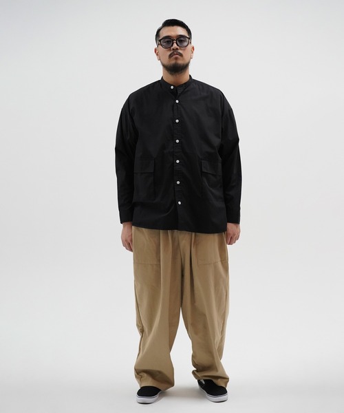 CORISCO(コリスコ)の「ブロードバンドカラービッグシルエットシャツ(M1)(シャツ/ブラウス・メンズ・ホワイト/その他2/チャコールグレー/ベージュ/その他1/ブラック・LARGE/MEDIUM/X-LARGE)」の16枚目の写真