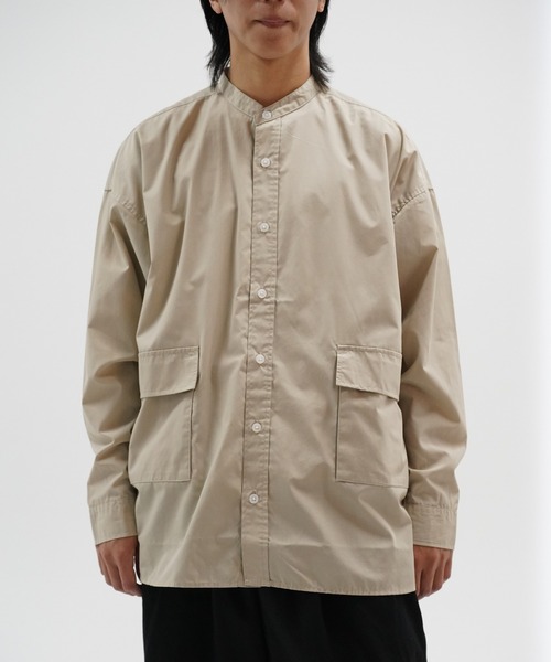 CORISCO(コリスコ)の「ブロードバンドカラービッグシルエットシャツ(M1)(シャツ/ブラウス・メンズ・ホワイト/その他2/チャコールグレー/ベージュ/その他1/ブラック・LARGE/MEDIUM/X-LARGE)」の22枚目の写真