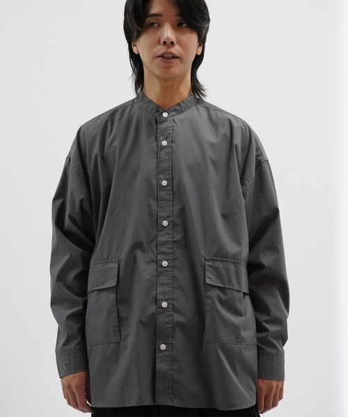 CORISCO(コリスコ)の「ブロードバンドカラービッグシルエットシャツ(M1)(シャツ/ブラウス・メンズ・ホワイト/その他2/チャコールグレー/ベージュ/その他1/ブラック・LARGE/MEDIUM/X-LARGE)」の18枚目の写真