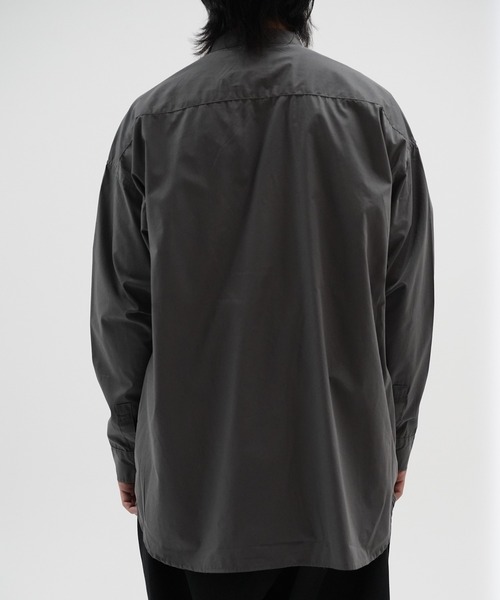 CORISCO(コリスコ)の「ブロードバンドカラービッグシルエットシャツ(M1)(シャツ/ブラウス・メンズ・ホワイト/その他2/チャコールグレー/ベージュ/その他1/ブラック・LARGE/MEDIUM/X-LARGE)」の20枚目の写真