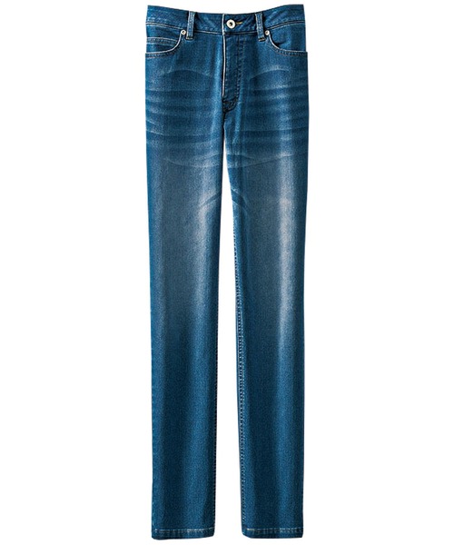 ふんわり裏起毛ストレッチジーンズ股下73cm（デニムパンツ