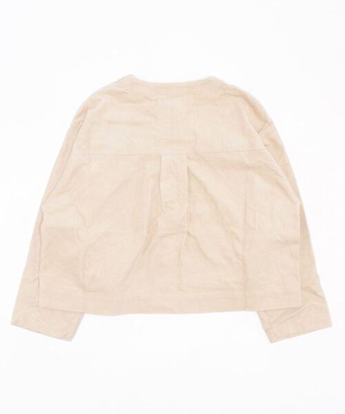 ehka sopo（エヘカソポ）の「コーデュロイノーカラージャケット（ノーカラージャケット・レディース・パープル/ブラウン/キナリ・ﾌﾘ-）」の18枚目の写真