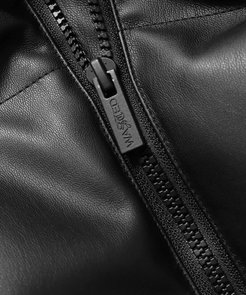 WASTED PARIS(ウェイステッドパリス)の「WASTED PARIS/ウェイステッドパリス Puffer Jacket Unleashed 1パフジャケット(ダウンジャケット/コート・メンズ・ブラック・XL/L/M)」の4枚目の写真