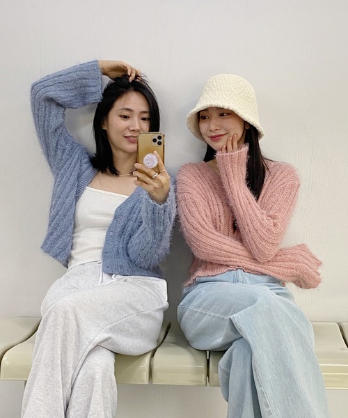 by muni:r（バイ ムニール）の「デイリーもこもこバケットハット（ハット・レディース・ブラック/アイボリー/ブラウン/ピンク・FREE）」の21枚目の写真