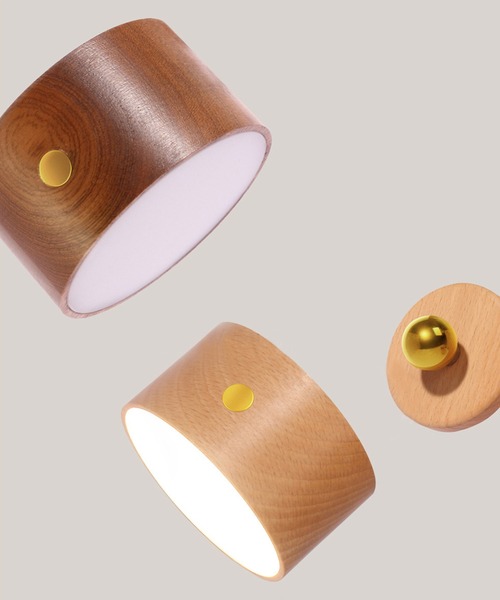 aimoha（アイモハ）の「USB充電☆　木製北欧風壁掛マグネット付きミニライト（照明・レディース・ブラウン/ブラウン系その他・FREE）」の16枚目の写真