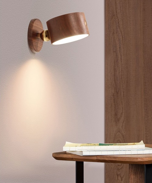 aimoha（アイモハ）の「USB充電☆　木製北欧風壁掛マグネット付きミニライト（照明・レディース・ブラウン/ブラウン系その他・FREE）」の12枚目の写真