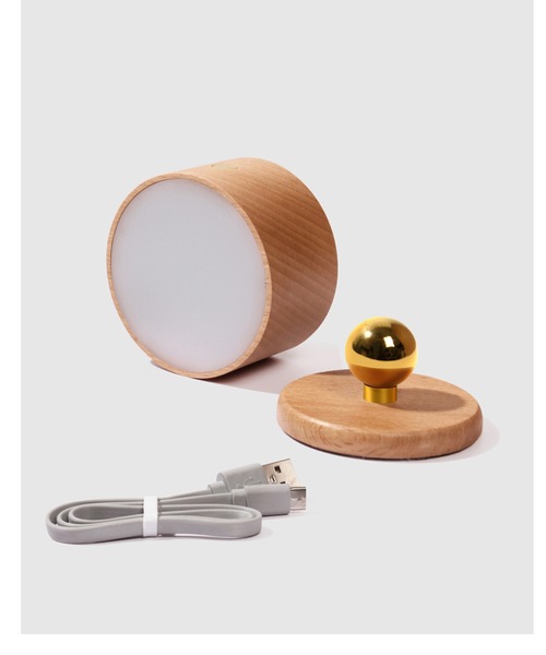 aimoha（アイモハ）の「USB充電☆　木製北欧風壁掛マグネット付きミニライト（照明・レディース・ブラウン/ブラウン系その他・FREE）」の10枚目の写真