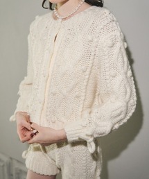 MIRO AMURETTE | chaleur knit cardigan(カーディガン/ボレロ)