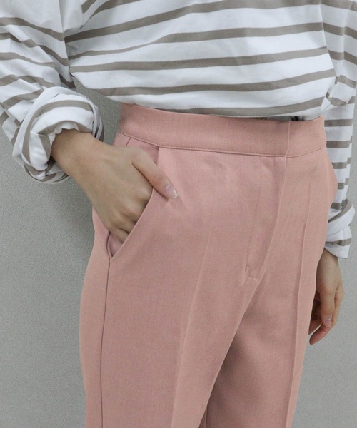 Isn't She?(イズントシー)の「サイドスリットパンツ(その他パンツ・レディース・ブラック系/ベージュ・M/S)」の9枚目の写真