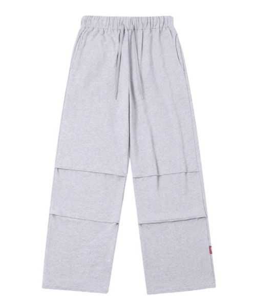 TGNS(ツーガンズ)の「ストリートファッション TGNS ツーガンズ SLOUCHY PLEATED BAGGY SWEATPANTS スウェットパンツ グレー スウェットパンツ ブラック(スウェットパンツ・メンズ・グレー/ブラック・L/M)」の10枚目の写真