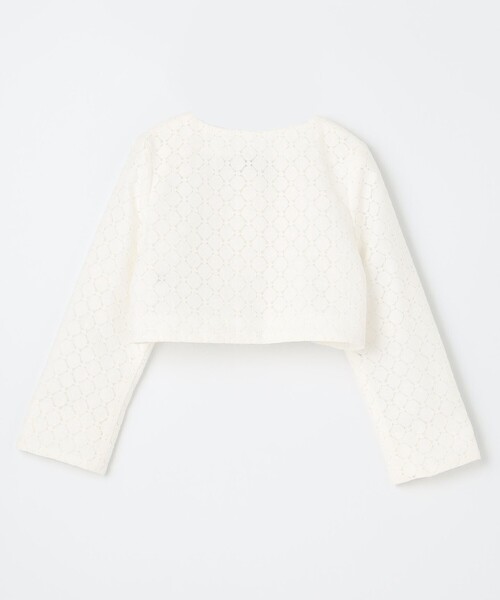 ANY（エニィ）の「ノーカラーレースジャケット（その他アウター・キッズ・ホワイト系・110/130/120）」の10枚目の写真