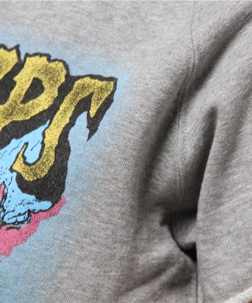 HYSTERIC GLAMOUR（ヒステリックグラマー）の「CR/OFF THE BONE pt SW（スウェット・レディース・ピンク/トップグレー/チャコールグレー・FREE）」の14枚目の写真