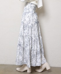 one after another NICE CLAUP | スタイルアップと華やかさ。コルセットフレアスカート(スカート)