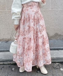 one after another NICE CLAUP（ワンアフターアナザーナイスクラップ）の「スタイルアップと華やかさ。コルセットフレアスカート（スカート）」