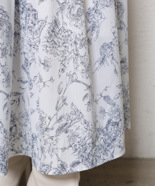 one after another NICE CLAUP（ワンアフターアナザーナイスクラップ）の「スタイルアップと華やかさ。コルセットフレアスカート（スカート・レディース・ドット/ベージュ/ピンク/ホワイト系その他・FREE）」の22枚目の写真