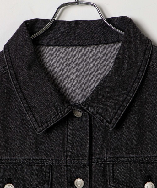 WEGO(ウィゴー)の「WEGO/オーバーサイズデニムベスト(ベスト・レディース・ブラック系その他/コバルトブルー・FREE)」の18枚目の写真