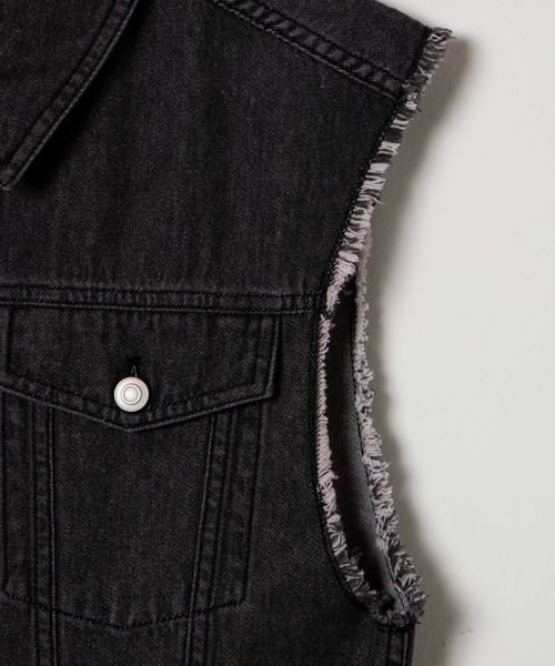 WEGO(ウィゴー)の「WEGO/オーバーサイズデニムベスト(ベスト・レディース・ブラック系その他/コバルトブルー・FREE)」の20枚目の写真