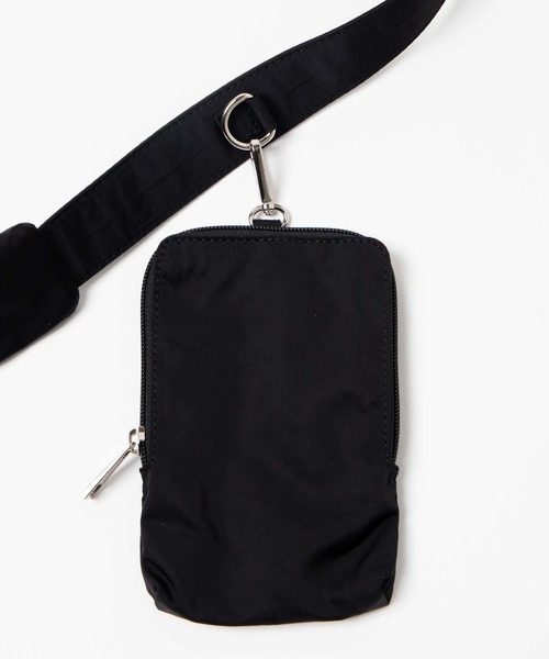WEGO（ウィゴー）の「WEGO/ポーチ付きナイロンショルダーバッグ（ショルダーバッグ・レディース・ブラック/グレー・FREE）」の17枚目の写真