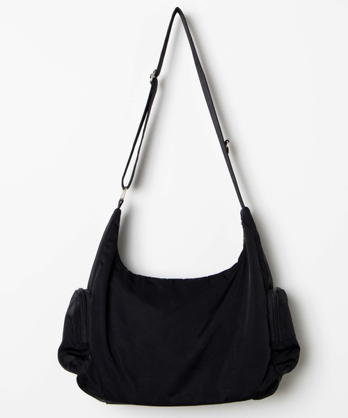 WEGO（ウィゴー）の「WEGO/ポーチ付きナイロンショルダーバッグ（ショルダーバッグ・レディース・ブラック/グレー・FREE）」の18枚目の写真