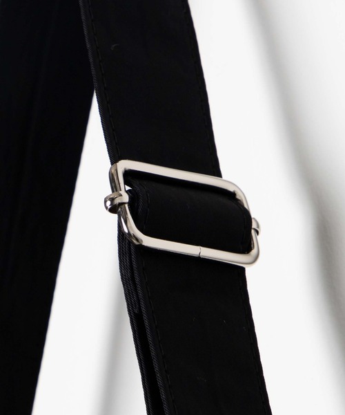 WEGO（ウィゴー）の「WEGO/ポーチ付きナイロンショルダーバッグ（ショルダーバッグ・レディース・ブラック/グレー・FREE）」の16枚目の写真