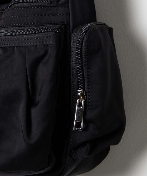 WEGO（ウィゴー）の「WEGO/ポーチ付きナイロンショルダーバッグ（ショルダーバッグ・レディース・ブラック/グレー・FREE）」の13枚目の写真