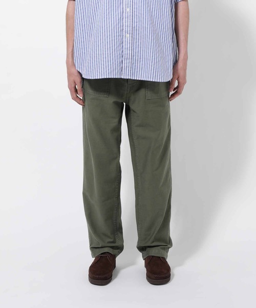 WILD LIFE TAILOR Adam et Rope'（ワイルドテーラーアダムエロペ　）の「【WILD LIFE TAILOR】バックサテンベイカーパンツ（その他パンツ・メンズ・カーキ/ブルー系その他3・M/L）」の7枚目の写真