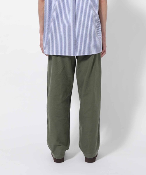 WILD LIFE TAILOR Adam et Rope'（ワイルドテーラーアダムエロペ　）の「【WILD LIFE TAILOR】バックサテンベイカーパンツ（その他パンツ・メンズ・カーキ/ブルー系その他3・M/L）」の9枚目の写真