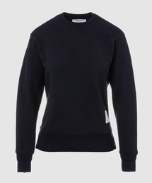 CREW NECK SWEATSHIRT IN CLASSIC LOOPBACK WITH CB RWB STRIPE