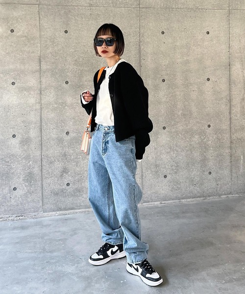 PAGEBOY（ページボーイ）の「スポンジ2WAYショートカーディガン（カーディガン/ボレロ・レディース・オフホワイト/ブルー/ブラック/その他・FREE）」の13枚目の写真