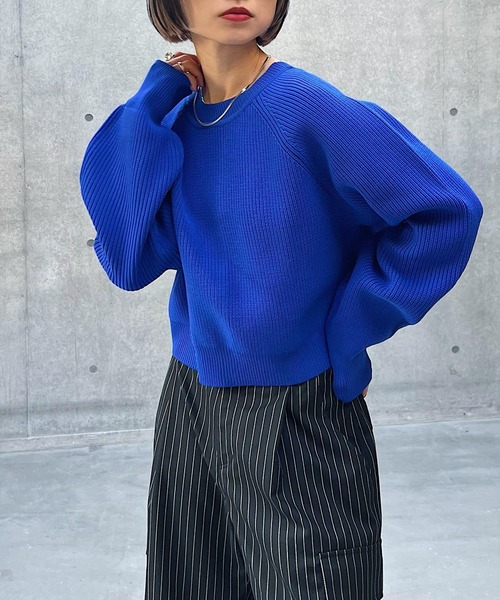 PAGEBOY（ページボーイ）の「スポンジ2WAYショートカーディガン（カーディガン/ボレロ・レディース・オフホワイト/ブルー/ブラック/その他・FREE）」の16枚目の写真